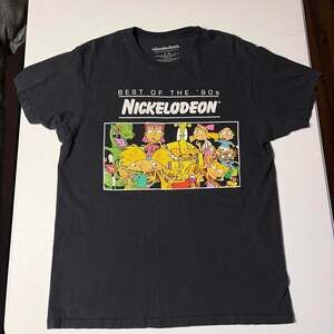 Nickelodeon Men's Black T-shirt